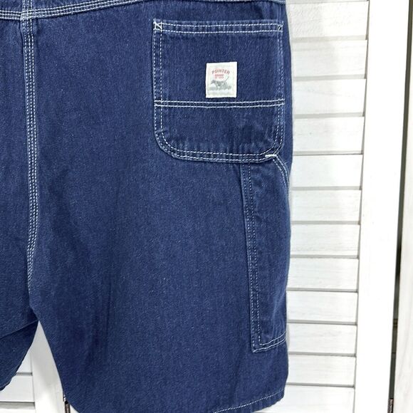 Pointer Carpenter Shorts Size 42 Lightweight Denim - Picture 8 of 13